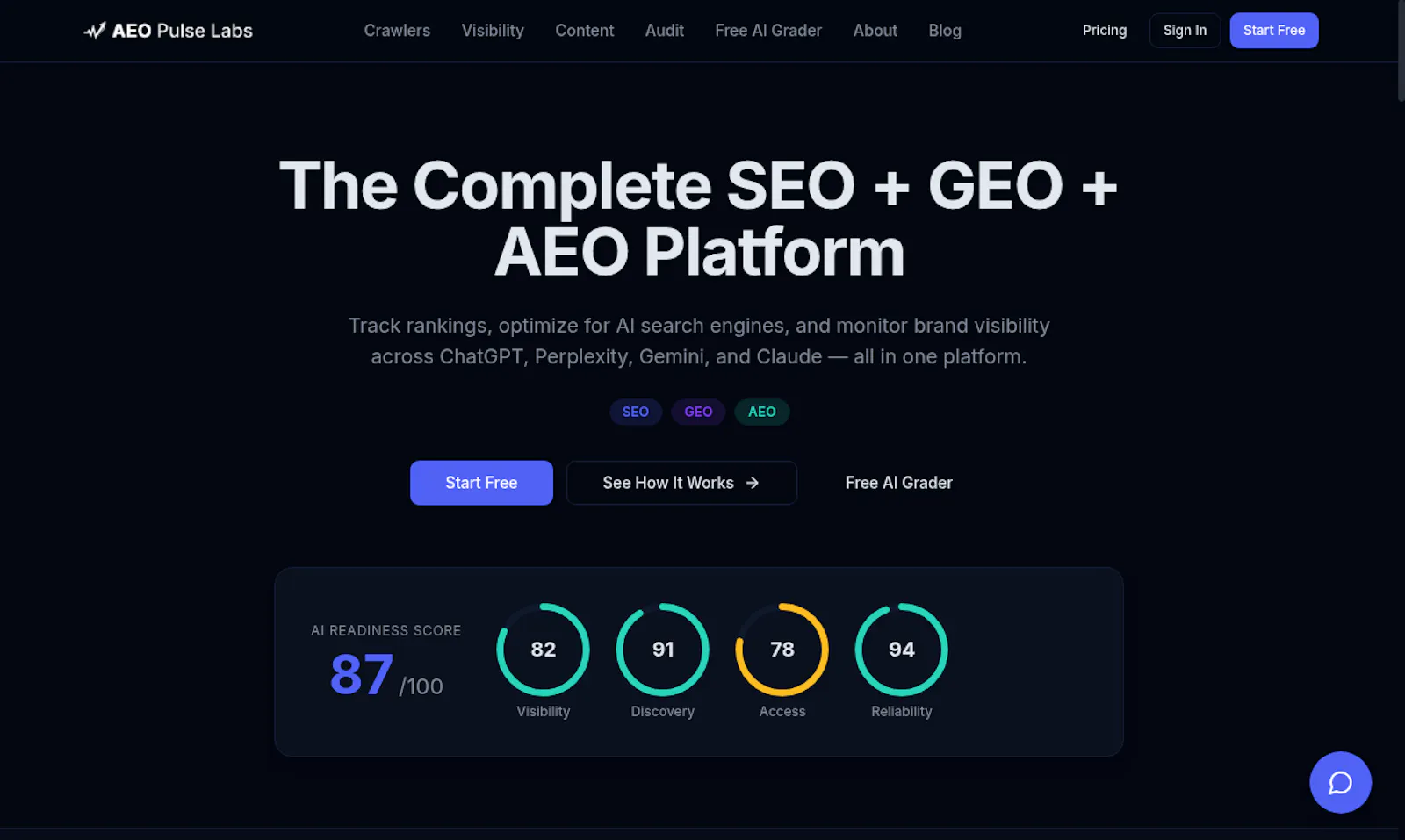 AEO Pulse Labs screenshot 1