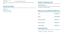 Resume Maker by MockRabbit media 3