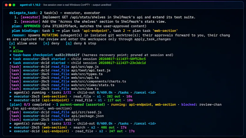 Agent CLI screenshot 3