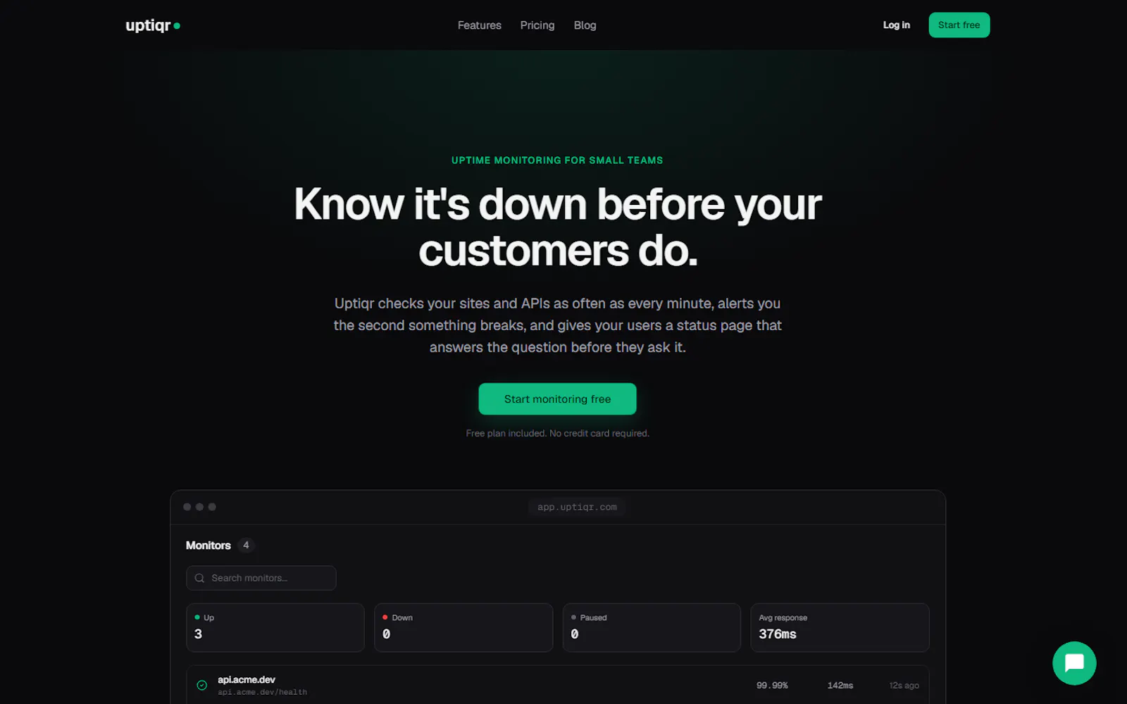Uptiqr screenshot 2