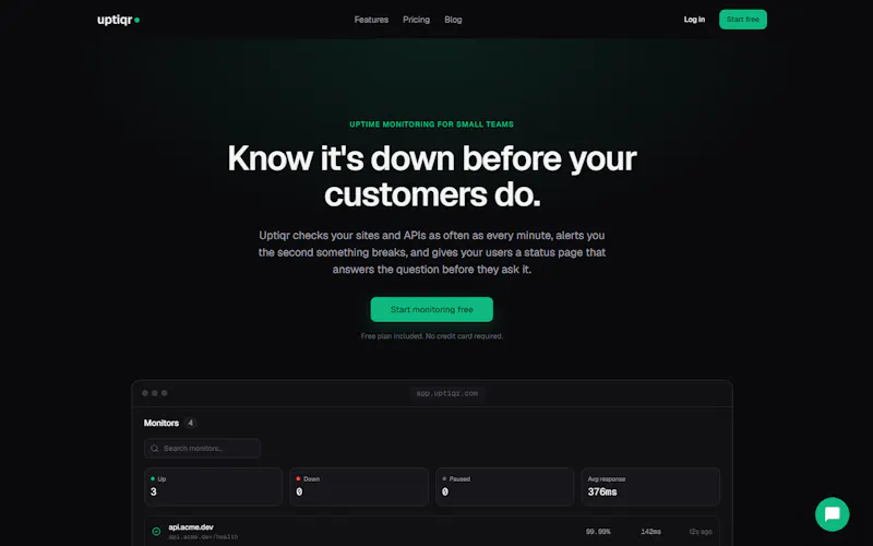 Uptiqr screenshot 2