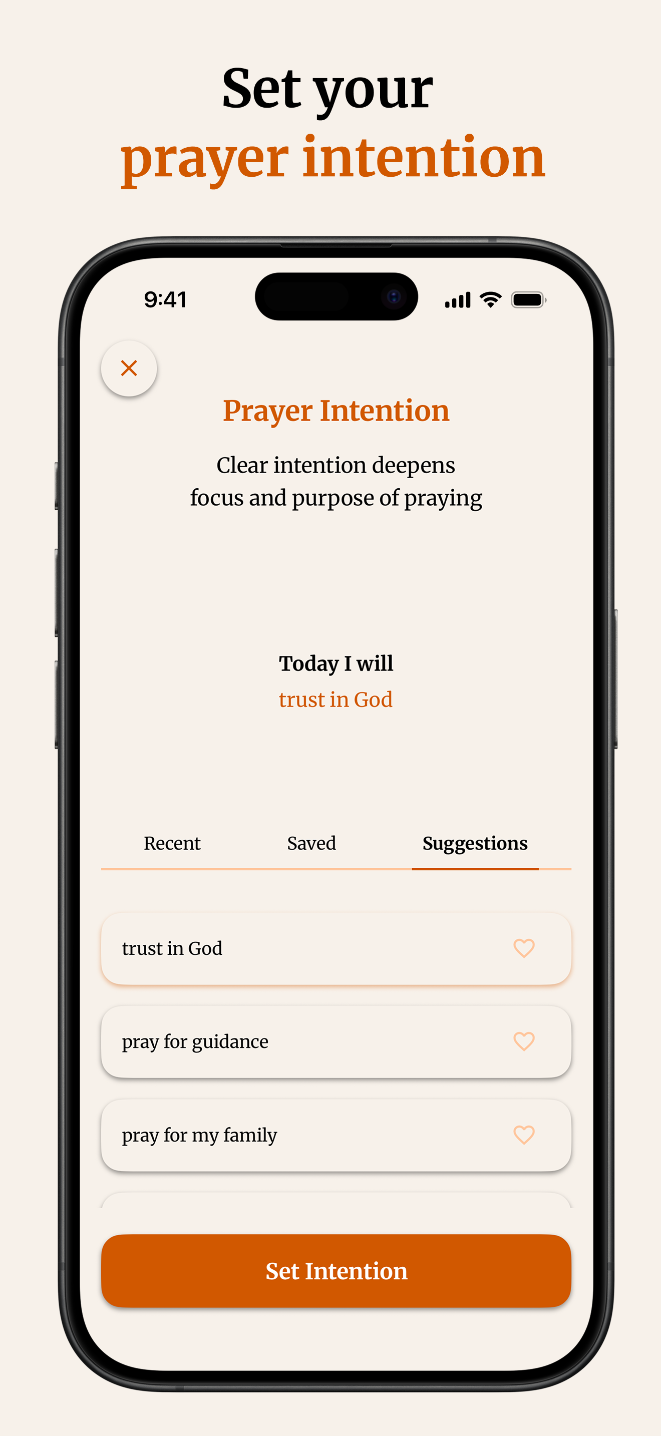 Pray Focus - Screenshot 5 showing product features and functionality