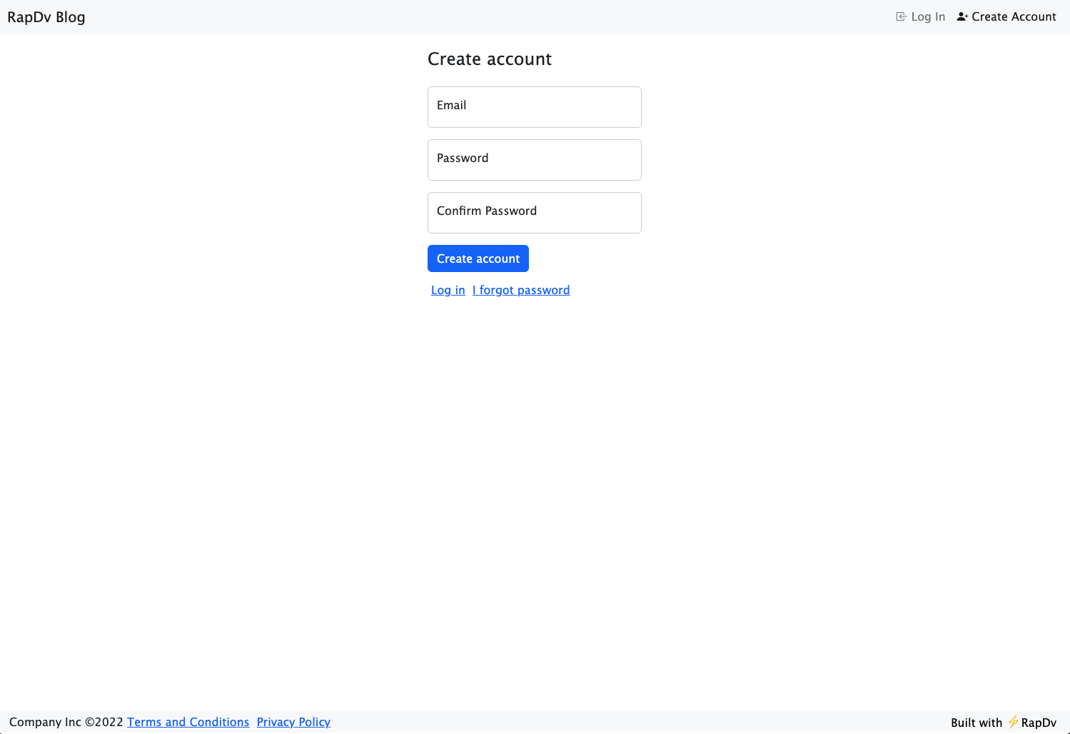 Media RAPDV - Khung mã thấp để tạo các ứng dụng web 5