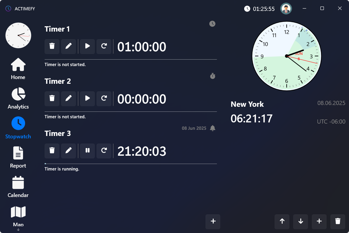 Média ACTIMEFY - Smart Time Tracker pour la productivité et la mise au point 3