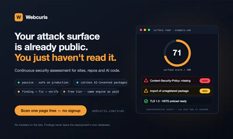 Webcuris screenshot 3