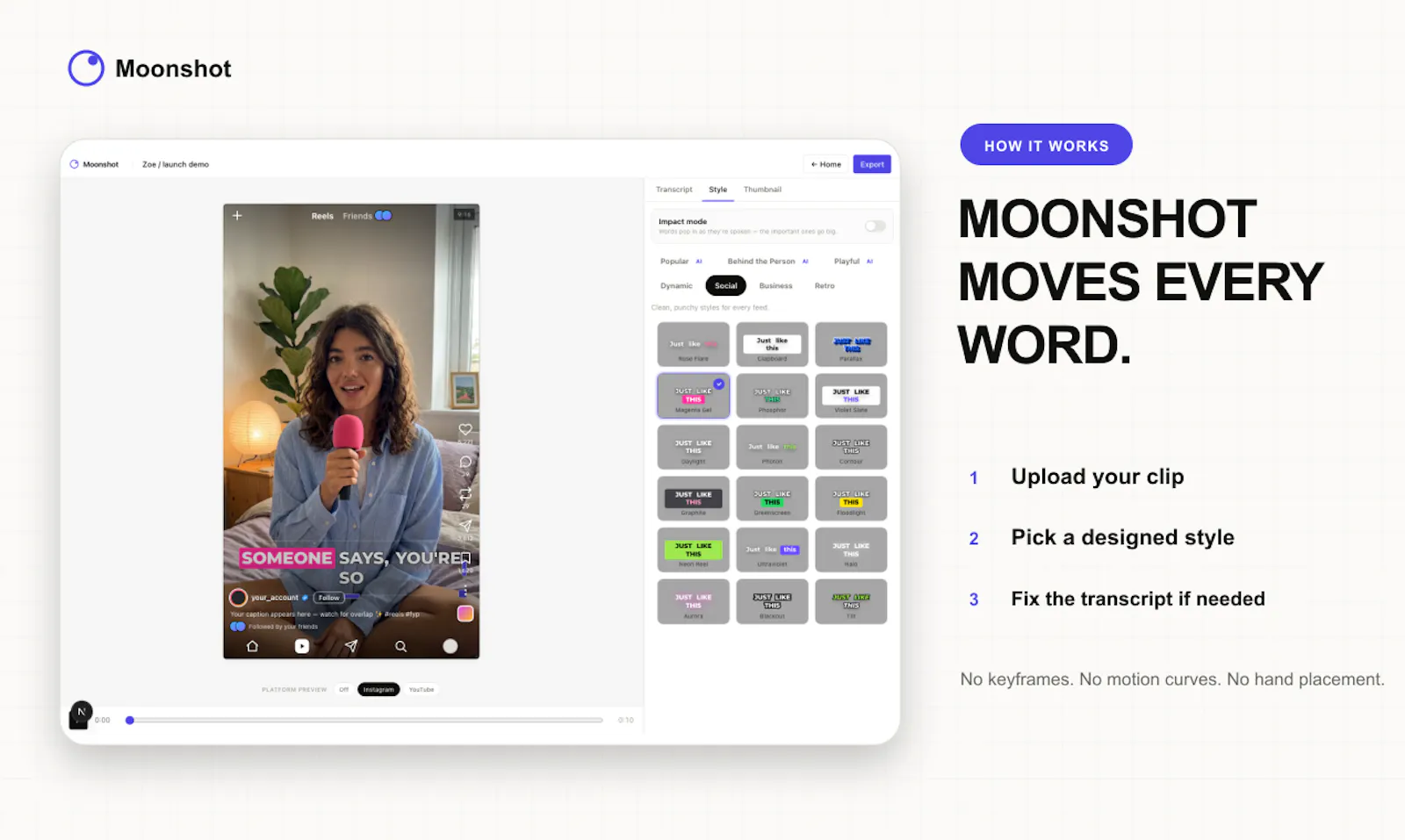 Moonshot screenshot 3