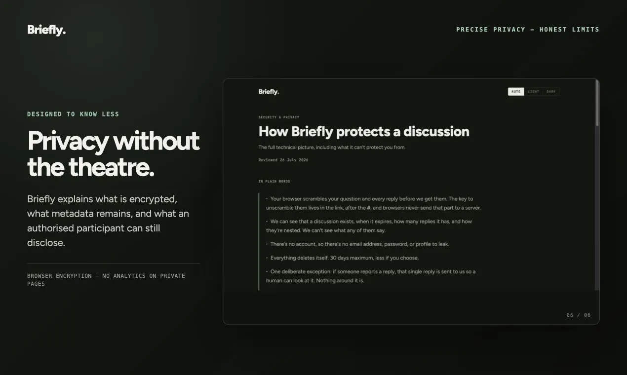 Briefly screenshot 4