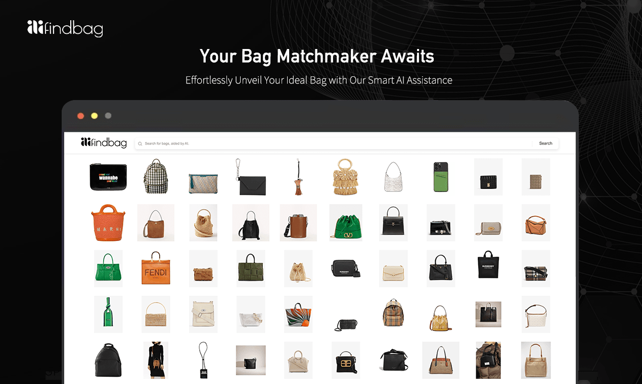 وسائط Aifindbag - اكتشف حقيبتك النعيم ، الكمال الشخصي الذي يعمل الذكاء الاصطناعي 3