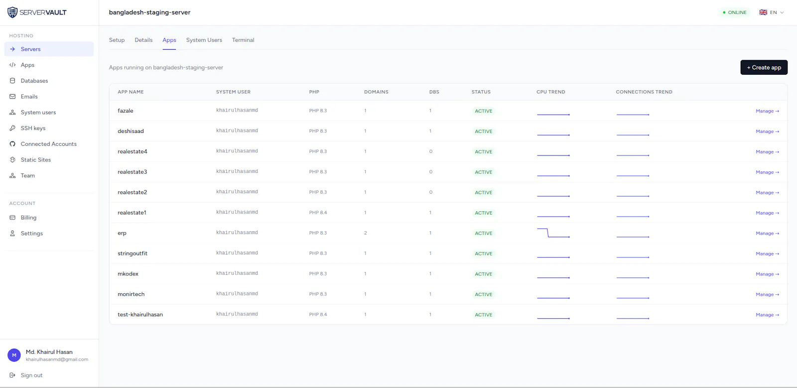 ServerVault screenshot 2