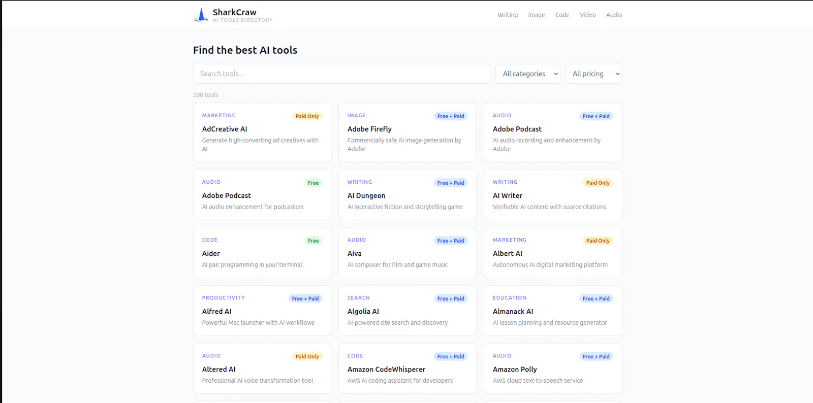 SharkCraw screenshot 1