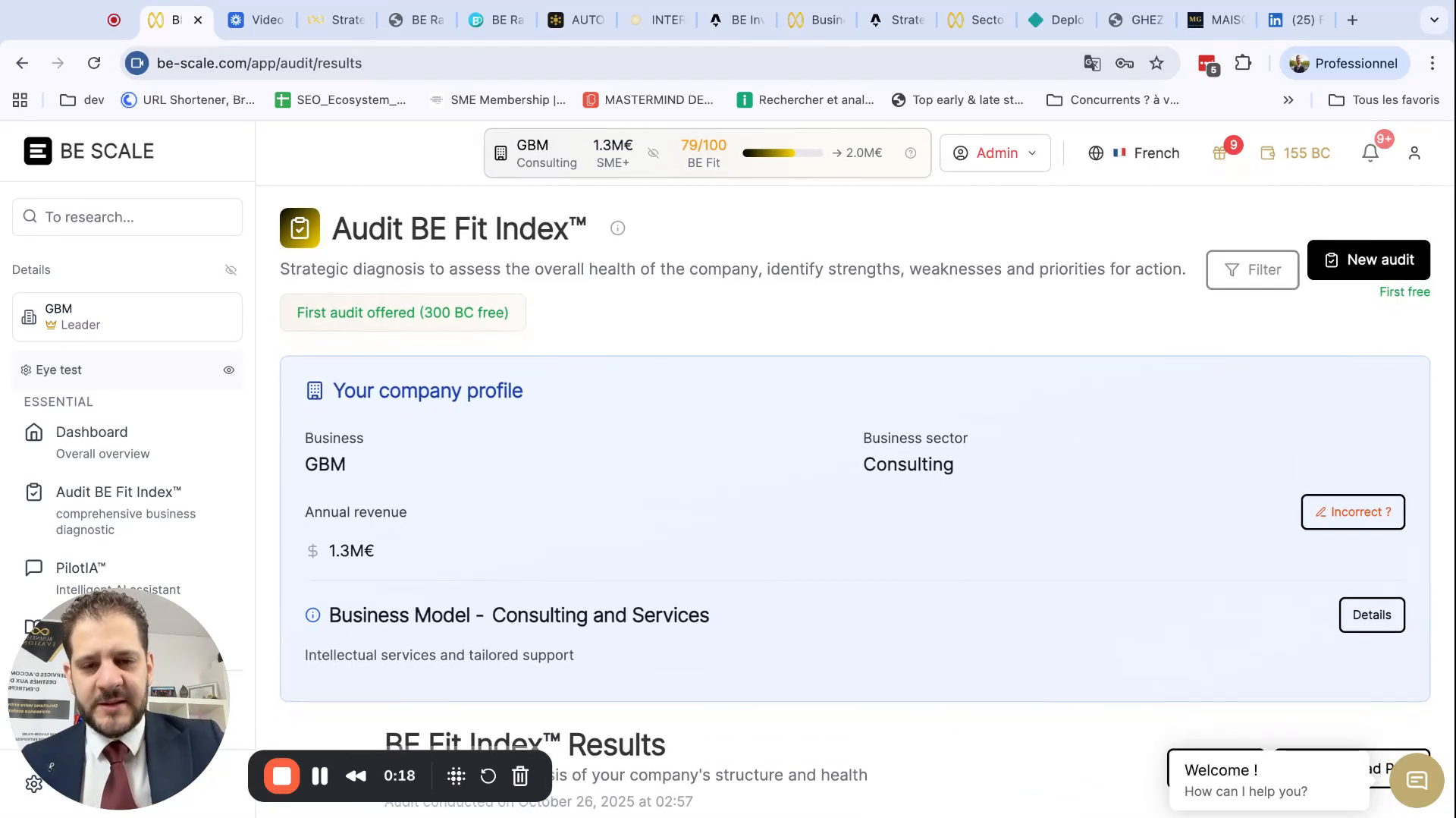 BE SCALE - Screenshot 2 showing product features and functionality