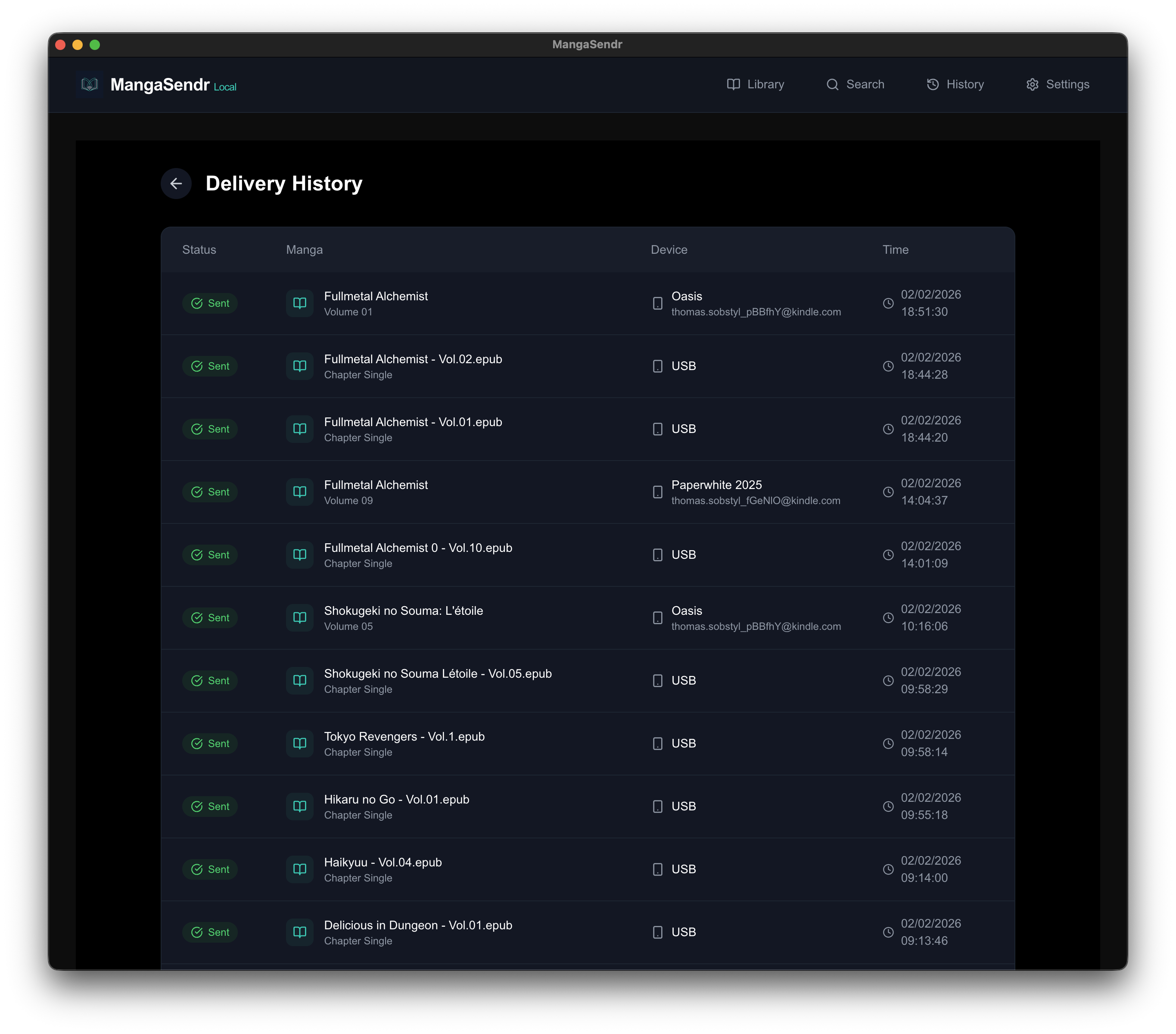 MangaSendr gallery image