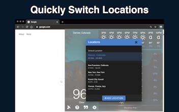 Weather Extension v5 gallery image