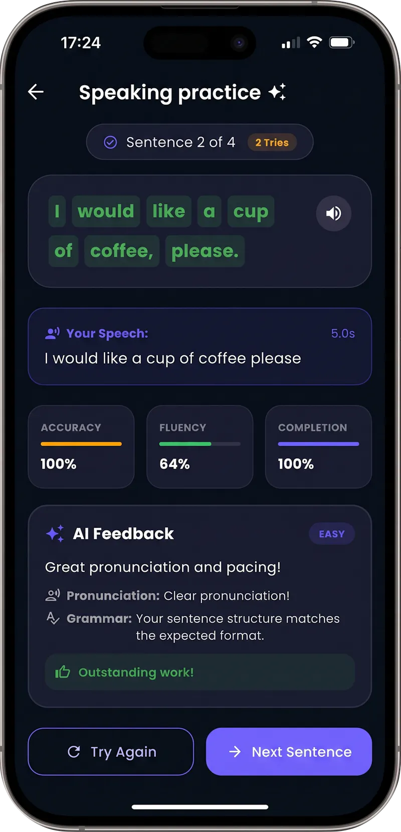RecallMe: AI Vocabulary Coach screenshot 3