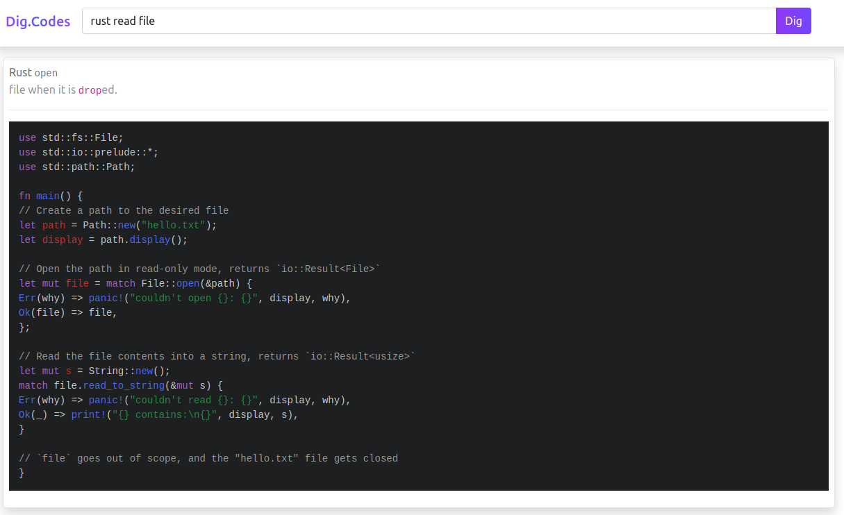 Dig.Codes gallery image