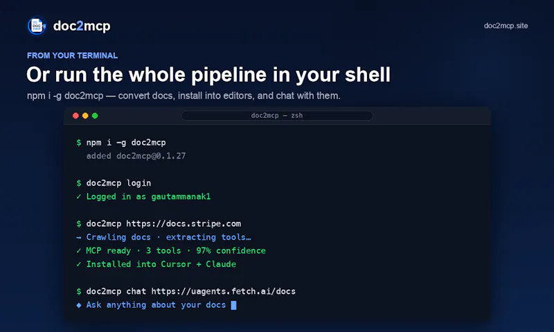 doc2mcp screenshot 4