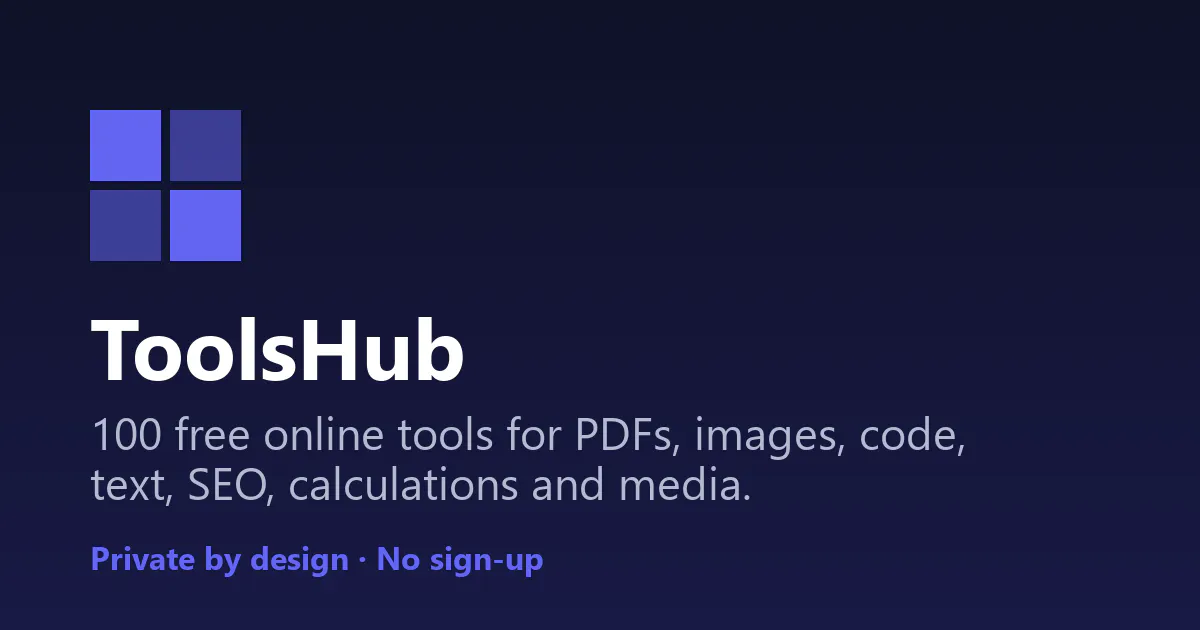 ToolsHub gallery image