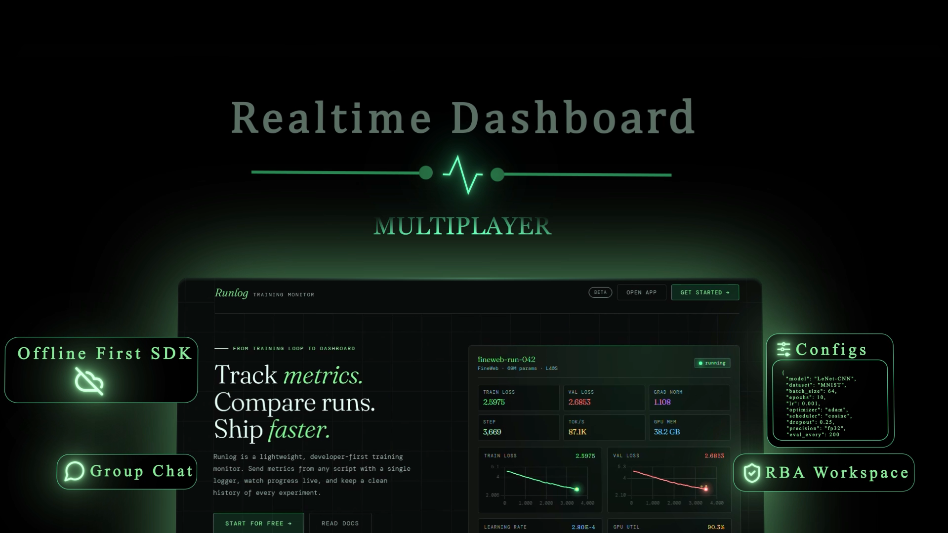 Runlog — ML Training Monitor gallery image