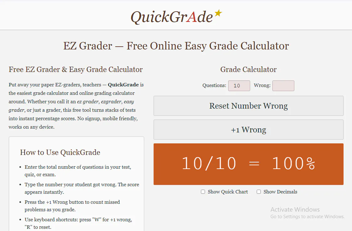 EZ Grader gallery image