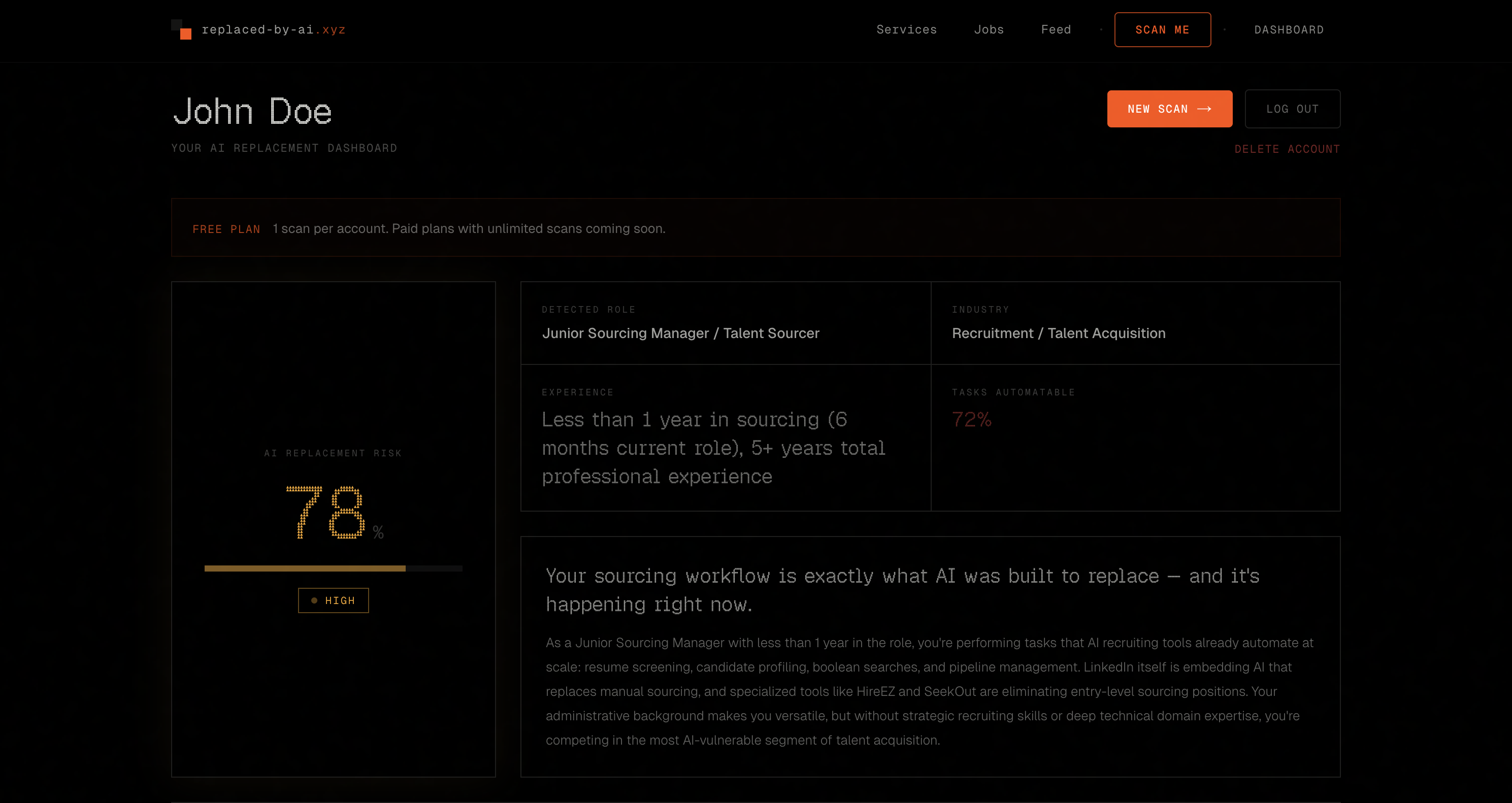 replaced-by.ai - Screenshot 5 showing product features and functionality