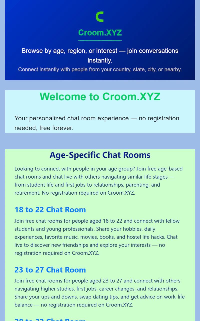 Croom.XYZ screenshot 2