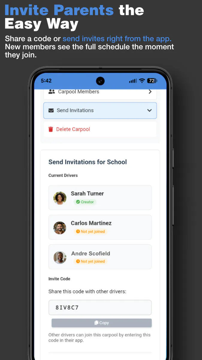 Carpool-Q: School Carpool gallery image