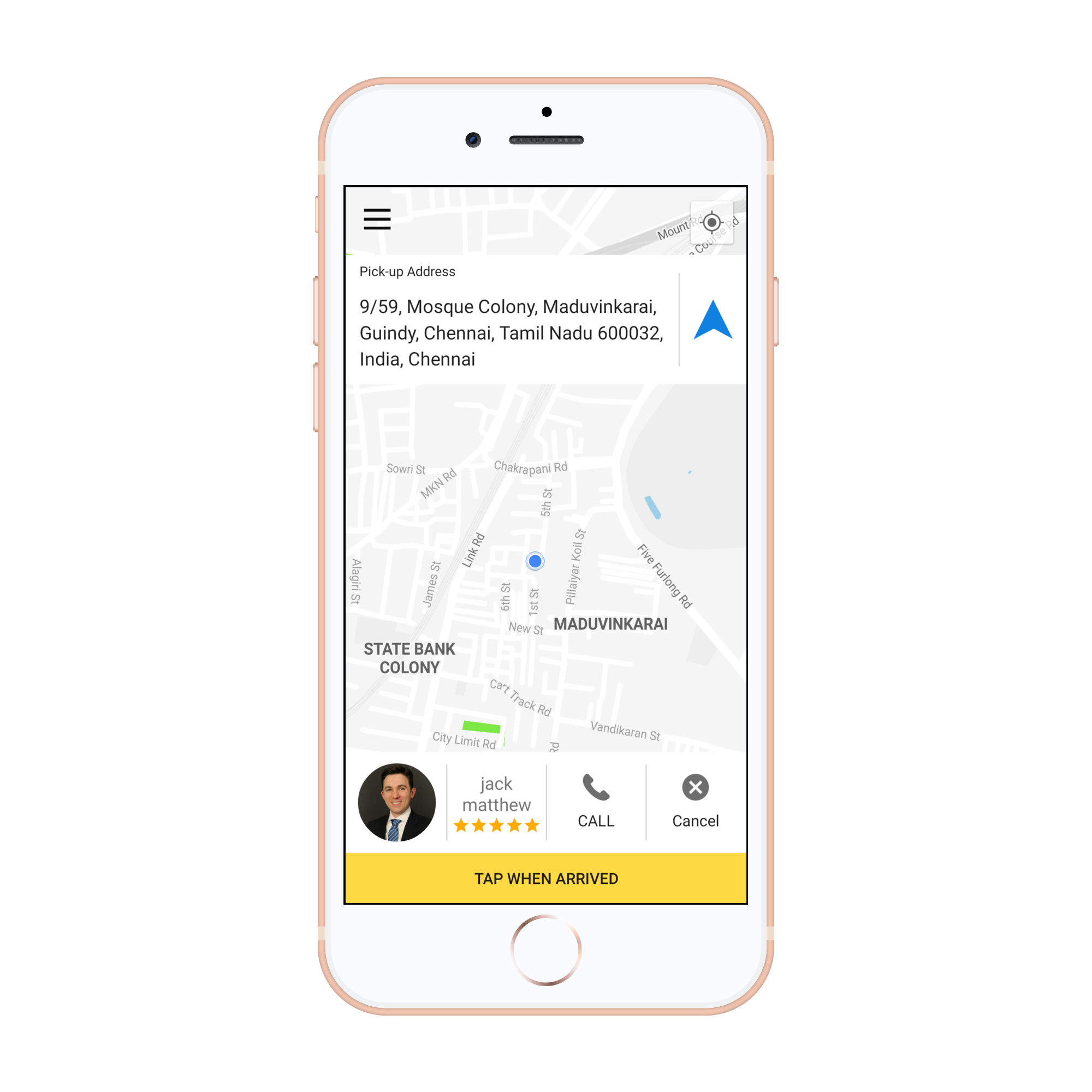 Uber Clone/Taxi Booking Application gallery image