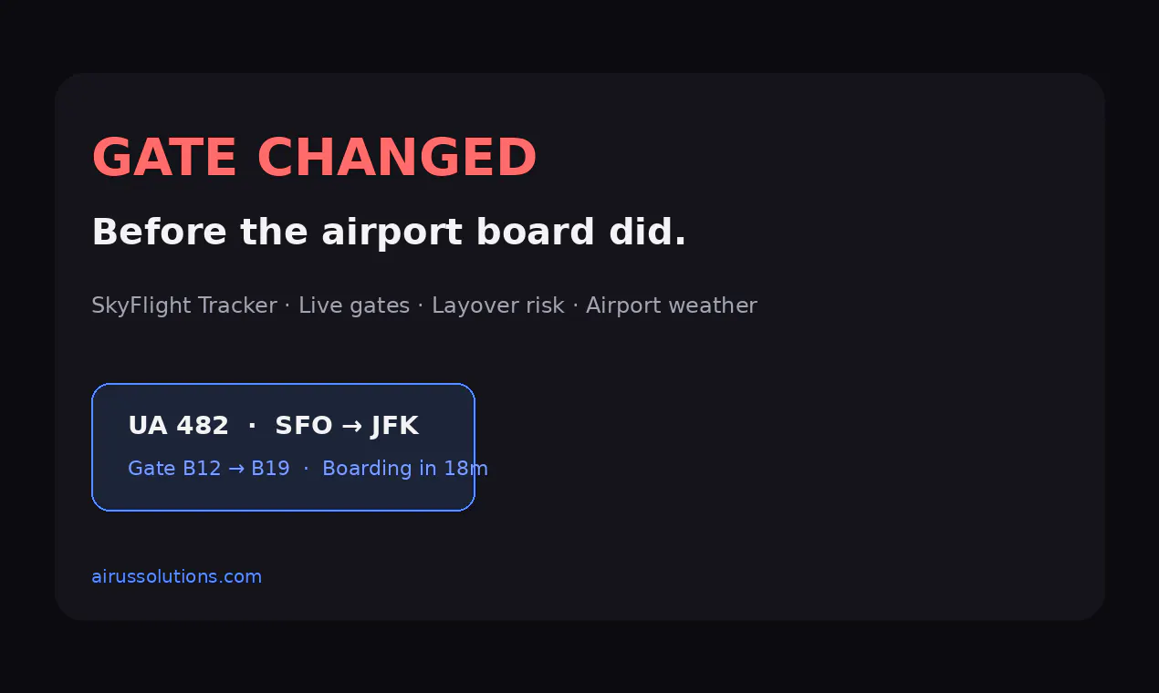 SkyFlight Tracker gallery image