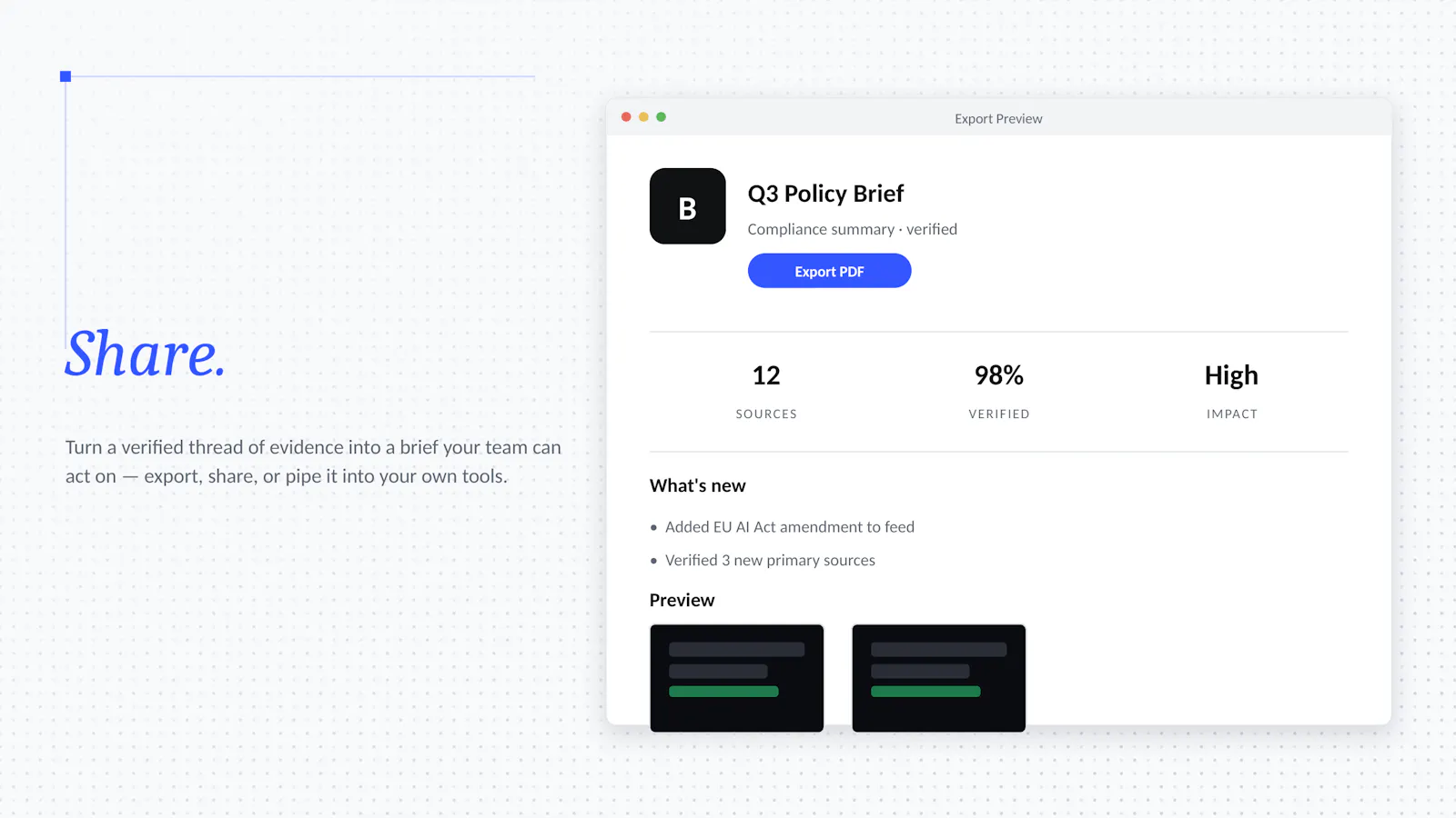 Brief screenshot 5
