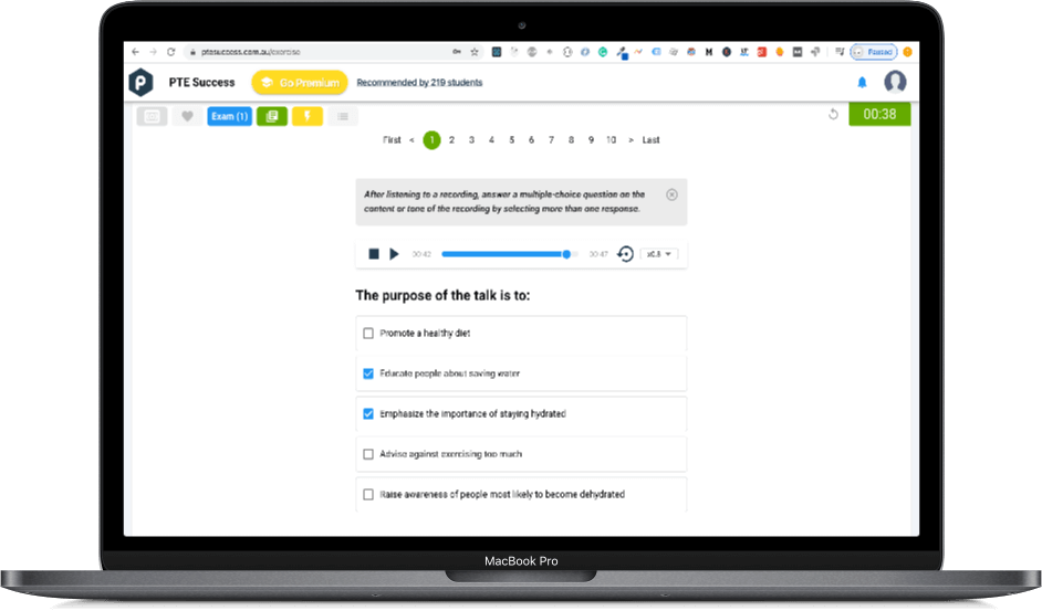 PTE Success gallery image