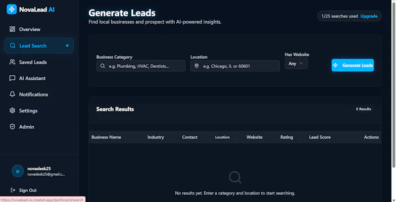 NovaLead screenshot 4