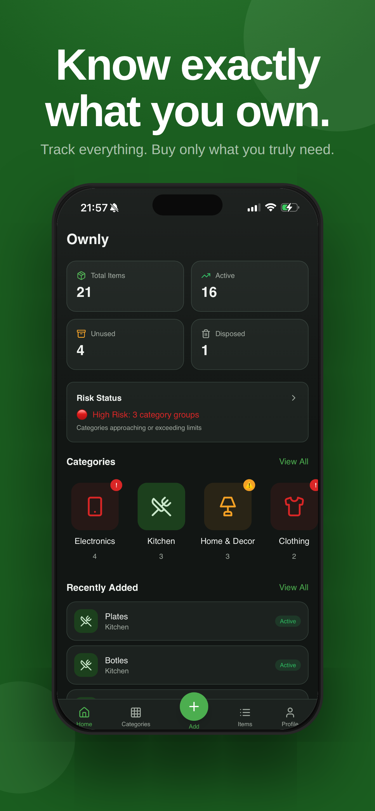Ownly - Personal Inventory Tracker gallery image