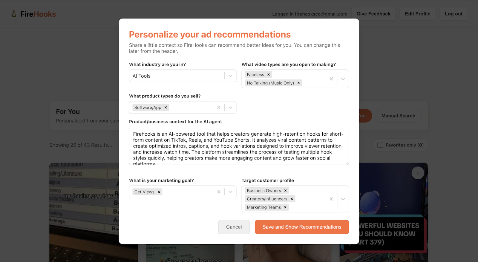 FireHooks screenshot 3