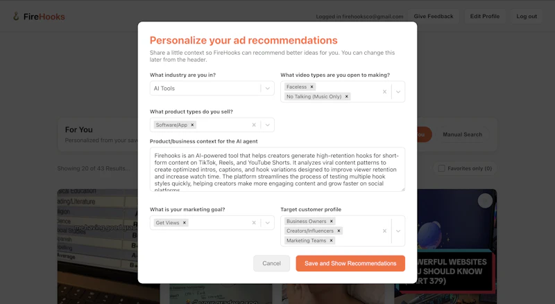 FireHooks screenshot 3
