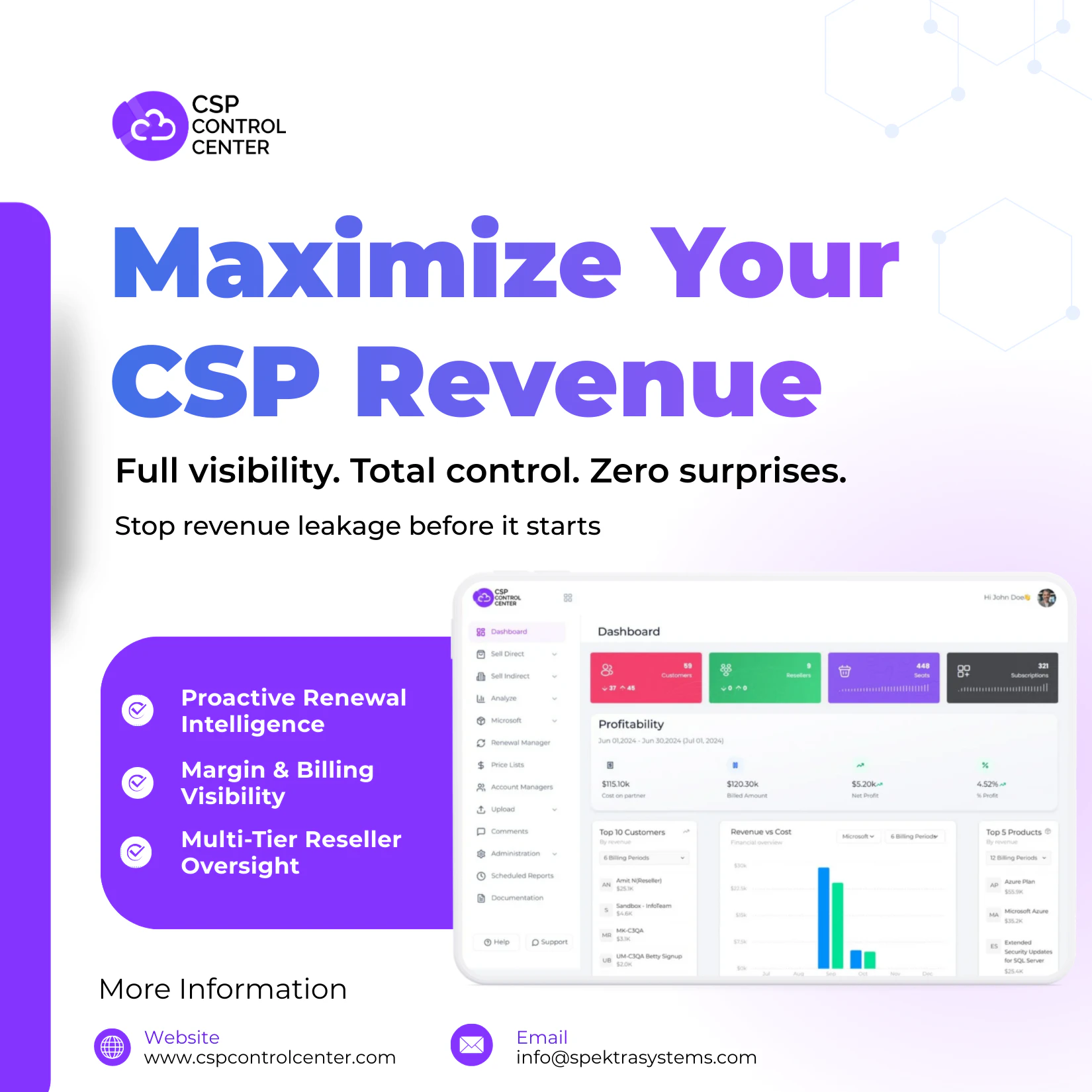 CSP Control Center screenshot 1