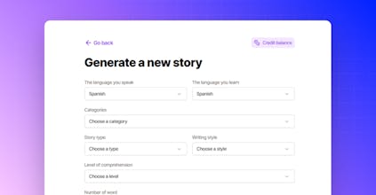 StoryLang gallery image