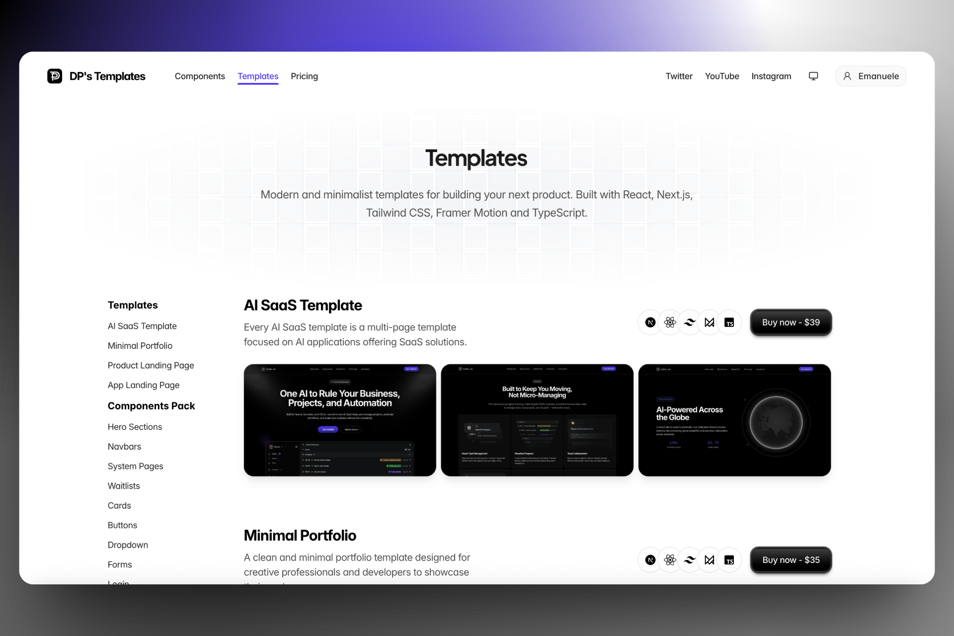 Templat DP media 4
