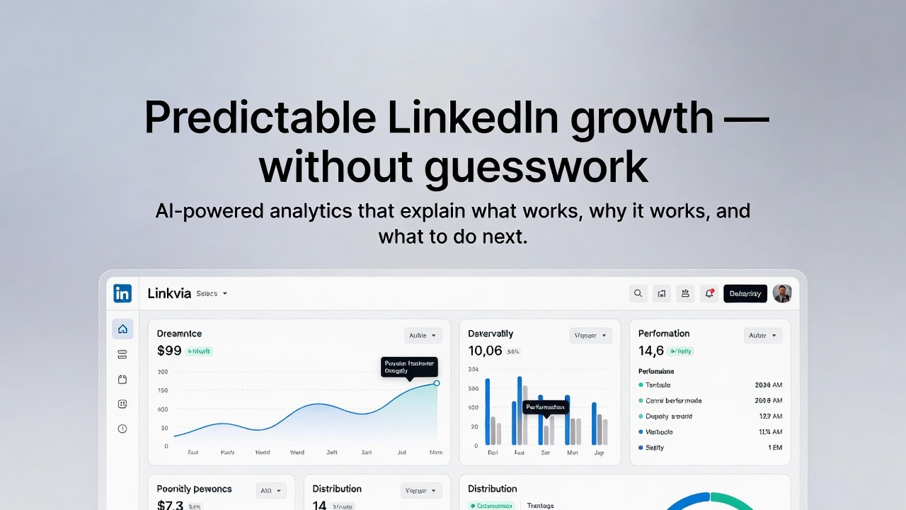 Linkvia - Main product screenshot demonstrating key features and user interface