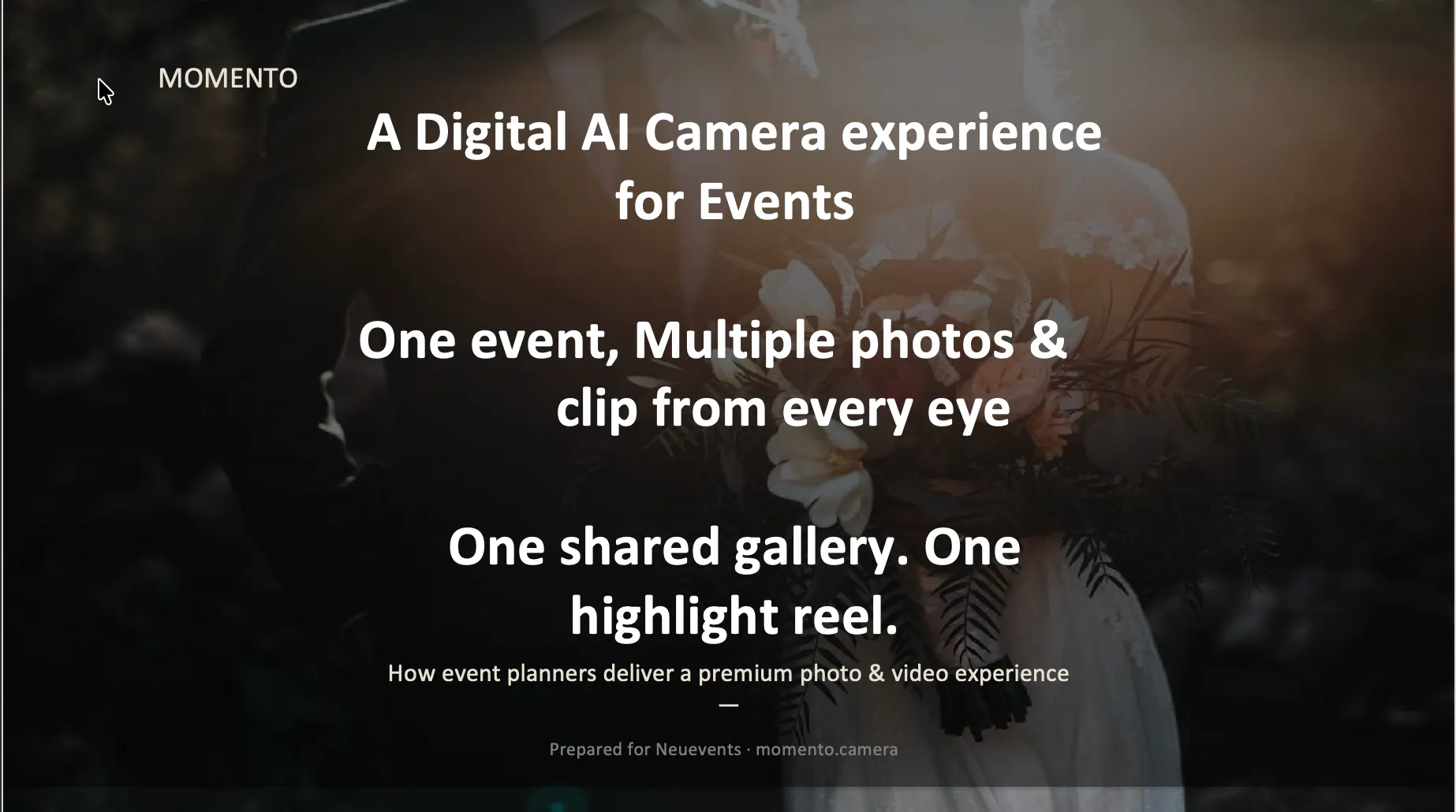 Momento: AI Guest Cam Experience Events gallery image
