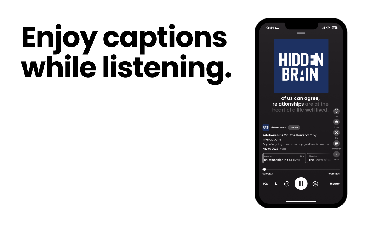 Media Pemain podcast Fathom - Pemain podcast berkuasa AI dari masa depan 7