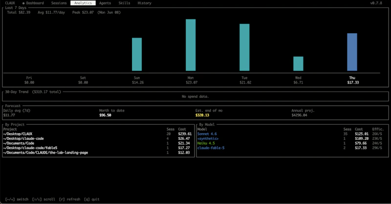 Claux screenshot 4