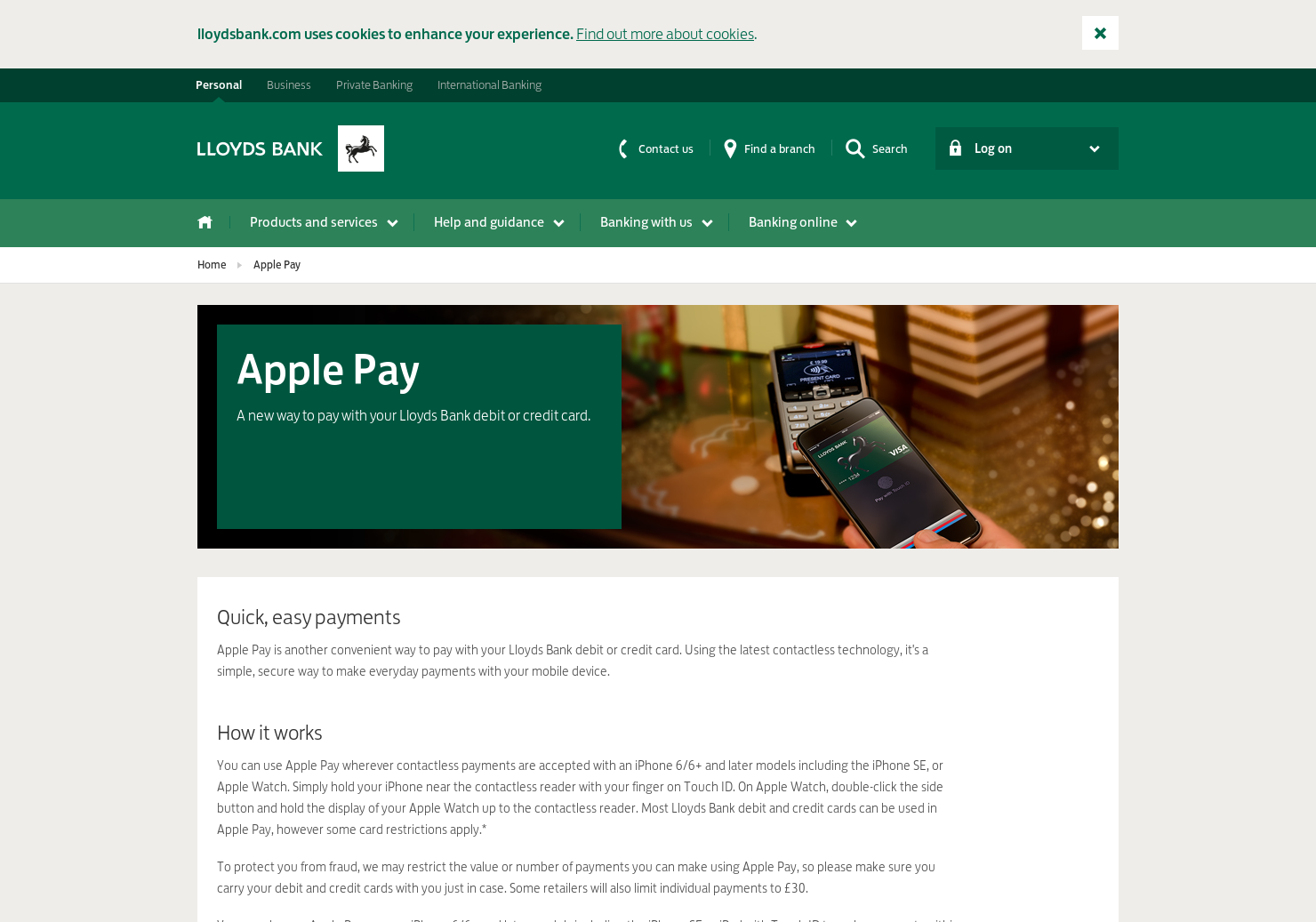Apple Pay with Lloyds gallery image