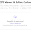 CSV Viewer & Editor Online: View & Edit