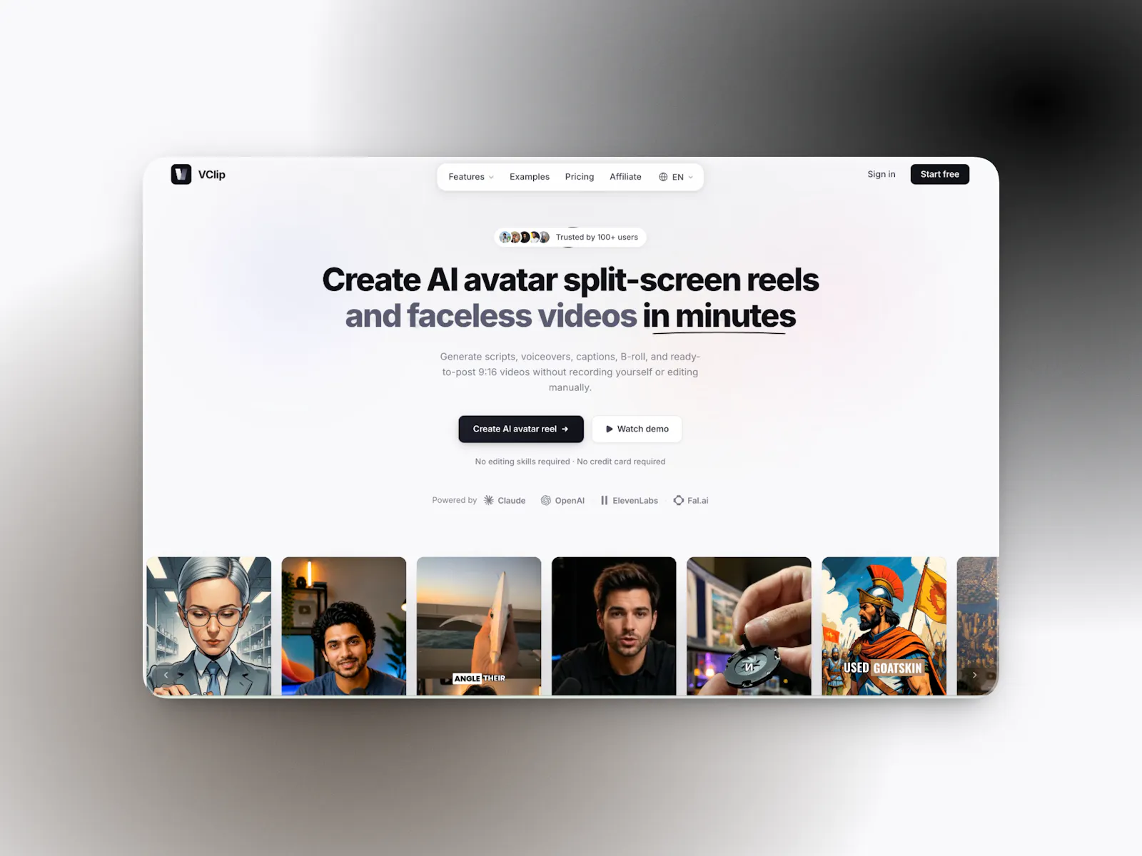 VClip screenshot 1