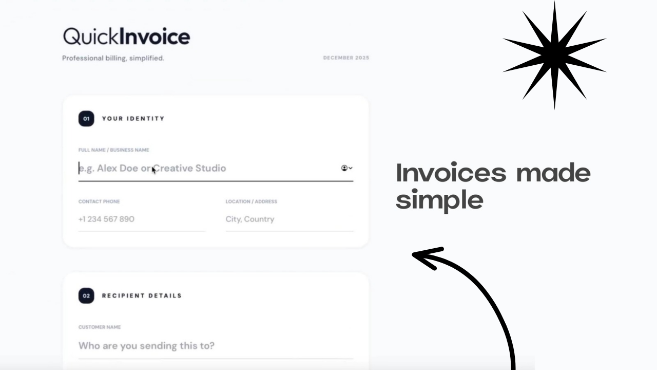 EsyInvoice - Main product screenshot demonstrating key features and user interface