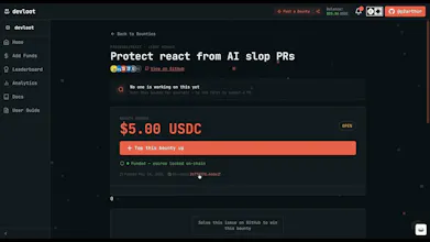 Devloot.xyz - Monetize Github issues gallery image