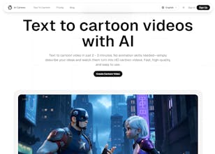 Text to cartoon videos gallery image