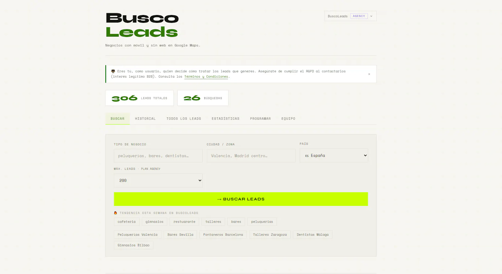 BuscoLeads screenshot 5