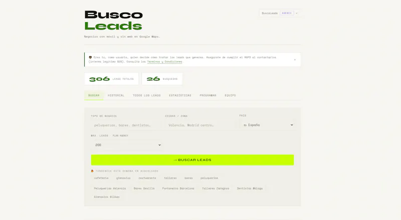 BuscoLeads screenshot 5