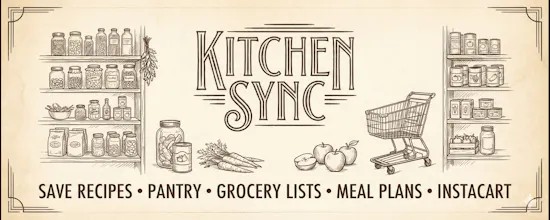 Kitchen Sync – Save Recipes Extension gallery image